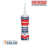 Colla Adesivo Sigillante Trasparente Universale Interni Esterni UNICUM SARATOGA