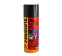 COLLA ADESIVO SPRAY PERMANENTE multiuso UNIVERSALE PERMAFIX trasparente RAPIDA