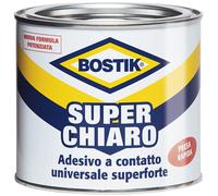 Colla adesivo universale a contatto gomma cuoio BOSTIK Superchiaro 400 ml.