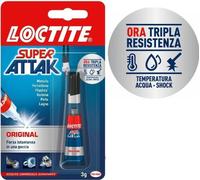 COLLA ATTAK LOCTITE SUPERATTAK 3g ADESIVO CIANOACRILATO SUPER GLUE BLISTER
