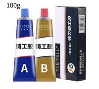 Colla bicomponente epoxy alta temperatura resistente per metallo plastica legno