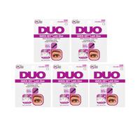 Colla ciglia finte nera rapida DUO 5x5 g applicatore in silicone impermeabile