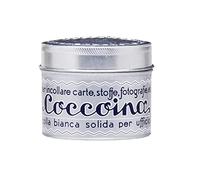 Coccoina, Colla in pasta, barattolo in alluminio, 125 gr, bianco - 0116031000
