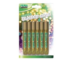 Colla Coprex Glitter Coll 10,5 ml colore blister da 6 tubetti - 5131-O