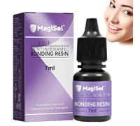 Colla Decorativa per Gemme di Denti, Colla per Denti, Colla Trasparente e a Lunga Durata, Tenuta Lunga e Resistente per un Sorriso Scintillante, Ideale per Feste e Serate, 7ml
