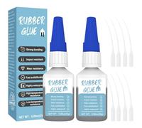 Colla di gomma, 50 g, colla di gomma, extra forte, impermeabile, impermeabile, resistente ai raggi UV, adatta per prodotti in gomma, pneumatici, stivali, cinture, lavori di bricolage