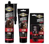Colla di Montaggio Grizzly Montage Bostik 370 Gr Cartuccia