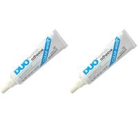 Colla DUO resistente all'acqua per ciglia e sopracciglia, inodore, vegana (1 Duo blue) (Confezione da 2)