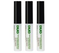 Colla DUO resistente all'acqua per ciglia e sopracciglia, inodore, vegana (3 duo green)