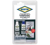 Colla Epossidica Bicomponente Uhu Bison Acciaio Rapido Blister 30 ml Uhu Bostik