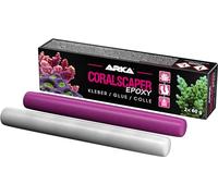 Colla epossidica coralli 120 g - ARKA Coralscaper - 2K per fissare coralli, rocce e decorazioni in acquari marini - forte adesione sott’acqua - colore naturale tipo corallina - modellabile e sicura