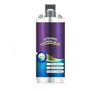 Colla epossidica da 90g, Colla Epossidica Bicomponente, Industrial Heat Resistance Cold Welding Compound, Adesivo Sigillante Alte Temperature, per Riparare Fori e Crepe in Tubi Metallici