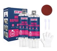 COLLA EPOSSIDICA PER RIPARAZIONI METALLICHE - 160G ADESIVO PER METALLO, PLASTICA