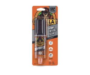 COLLA EPOXY SIRINGA RESINA EPOSSIDICA 25ML DURATURA RESISTENTE ALL'ACQUA GORILLA