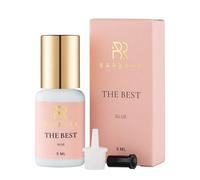 Colla Extension Ciglia BARBARA "The Best" 5ML | Durata Eccezionale fino a 8 Sett | Adesione Immediata in 0,5 sec | Offre Flessibilità e Comfort | Fumi Minimi | per "Volume" e "Mega- Volume"