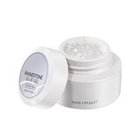 Colla gel per unghie | Adesivo Trasparente Forte UV/LED Soak Off | Colla per Foil Unghie | per Casa, Salone, Manicure Fai da te, Donne, Ragazze, Principianti, Charms, Gemme, Cristalli, Perline