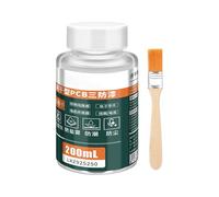 Colla generica per elettronica, 200 ml, impermeabile, ad asciugatura rapida | Sigillante isolante per rivestimento conforme | per telefoni cellulari, computer, riparazione, lampade a LED, scheda di co