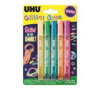 Colla Glitter in penna Metallic effetto metallic blister 5x10ml