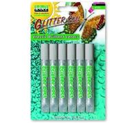 Colla Glitter Tubetto 10.5Ml argento 6Pz
