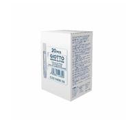Colla Glitterata Giotto 10,5ml. Argento CONF da 20PZ