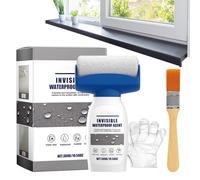 Colla impermeabile trasparente, 300 ml, colla per riparare le perdite, ad asciugatura rapida, universale, per calcestruzzo, legno, metallo, fughe del tetto