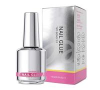 Colla in gel per unghie, a lunga durata, multifunzionale, con pennello | Colla forte per unghie per manicure, saloni, casa, viaggi, matrimoni, benessere, feste, vacanze estive