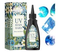 Colla In Resina UV - 5,8x13,4 Cm Colla Resina Ad Asciugatura Rapida | Colla In Resina Trasparente Per Arte Fatto A Mano | Colla Trasparente In Resina UV Per La Produzione Di Gioielli, Dec