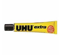 Colla in tubo UHU extra 20 PEZZI X 20 ML, Colla per Bambini scuola ufficio casa