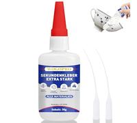 Colla istantanea, 30 g, super forte, impermeabile, resistente al calore con chiusura ad ago contro la disidratazione, colla per plastica, vetro, metallo, legno