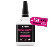 Colla liquida per coralli - ARKA Coralscaper 50 g - per incollaggi estesi e sicuri in acquario marino - fluida, a presa rapida, trasparente - qualità professionale per frag e reef