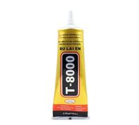 Colla liquida trasparente 110ml per schermi smartphone e riparazioni multiuso - Adesivo forte e flessibile per vetro, plastica, metallo, tessuti, ceramica e modellismo T8000