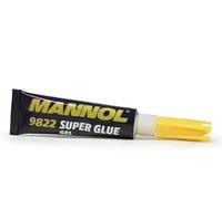 Colla Mannol Gel RapidColla Super Glue Colla istantanea, 3 gr