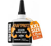 Colla Metallo Liquida 50 g - Supercolla Acciaio Alluminio Rame Ferro