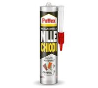Millechiodi Crystal Cartuccia 290g Formula Flextec Montaggi Colla Adesivo Pattex