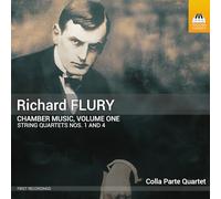 7215441 Audio Cd Richard Flury - Streichquartette Nr. 1 Und 4