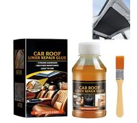 Colla per Cielo Auto, Colla tessuto Cielo Auto, colla per Tappezzeria Tessuti Auto per Tetti, Interni e Sedili di Auto, Resistenza Alte Temperature, Indurimento Rapido, 100ML