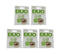 Colla per ciglia finte trasparente DUO Brush On Vitamine A C E 5x5 ml no lattice