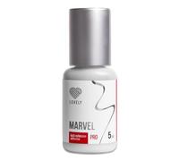 Colla per ciglia LOVELY MARVEL (5ml, colore: NERO) colla rapida, tempo di asciugatura: 1 secondo, adesione di 8 settimane, basso sviluppo di vapore, per l'estensione professionale delle ciglia