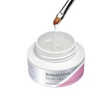 Colla Per Cristalli Per Unghie,Adesivo Solido E Resistente - 30g Gel Per Unghie Con Strass | Per Gioielli In Pasta Adulti Donne Ragazze Interno Esterno Feste Natale Compleanni Salon