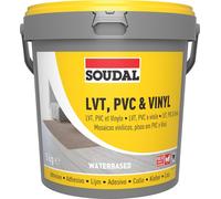 Colla per LVT, PVC & VINYL - SOUDAL superfici speciali in Secchiello da 1 e 5 Kg
