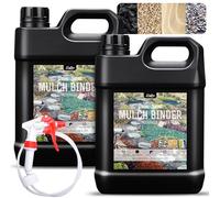 Colla per pacciamatura - Colla per Ghiaia per incollare Pietre, Corteccia e Ghiaia su Bordure, terrazze e vialetti da Giardino (4 L)