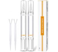 Colla per palpebre doppie, 2 pezzi, formula invisibile per il sollevamento delle palpebre cremose con strumento applicatore per occhi incappucciati, singole e doppie interne, colla