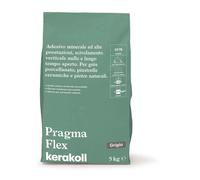 Colla per piastrelle adesivo minerale flex 5 kg grigio Grigio