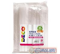 Rapid 40302798 Bastoncini di Colla trasparente accessori pistola a caldo