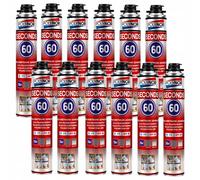 Colla per polistirolo x 12 pezzi 850 gr POLYNOR 60 SECONDI forte presa rapida