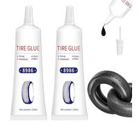Colla per Riparazione Pneumatici, Colla per Pneumatici Impermeabile, Colla Adesive in Gomma, 120ml Mastice per Riparazione Pneumatici Ripara Gomme Auto Sigillante Pneumatici Auto