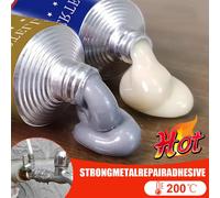 Colla per saldatura a freddo Colla per riparazioni di metalli Sigillante AB resistente al calore Adesivo per colata di riparazione plastica magica ad alta resistenza Resina epossidica