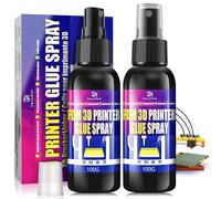 Colla per stampante 3D, 200 ml, gel spray trasparente per una perfetta aderenza al letto di stampa 3D, tappo anti-intasamento e anti-essiccazione, adatto per PLA, ABS, PETG, TPU e plastica