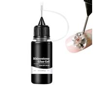 Colla Per Strass - Colla Per Unghie In Gel Da 10 Ml | Colla Per Unghie | Colla Per Strass Per Unghie Artistiche | Gel Adesivo Per Unghie Per Gemme | Colla Per Ciondoli Per Unghie | Colla Per Gioielli