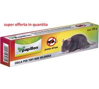 Colla per Topi Ratti Scarafaggi papillon non velenosa inodore tubetto da 135 gr.
